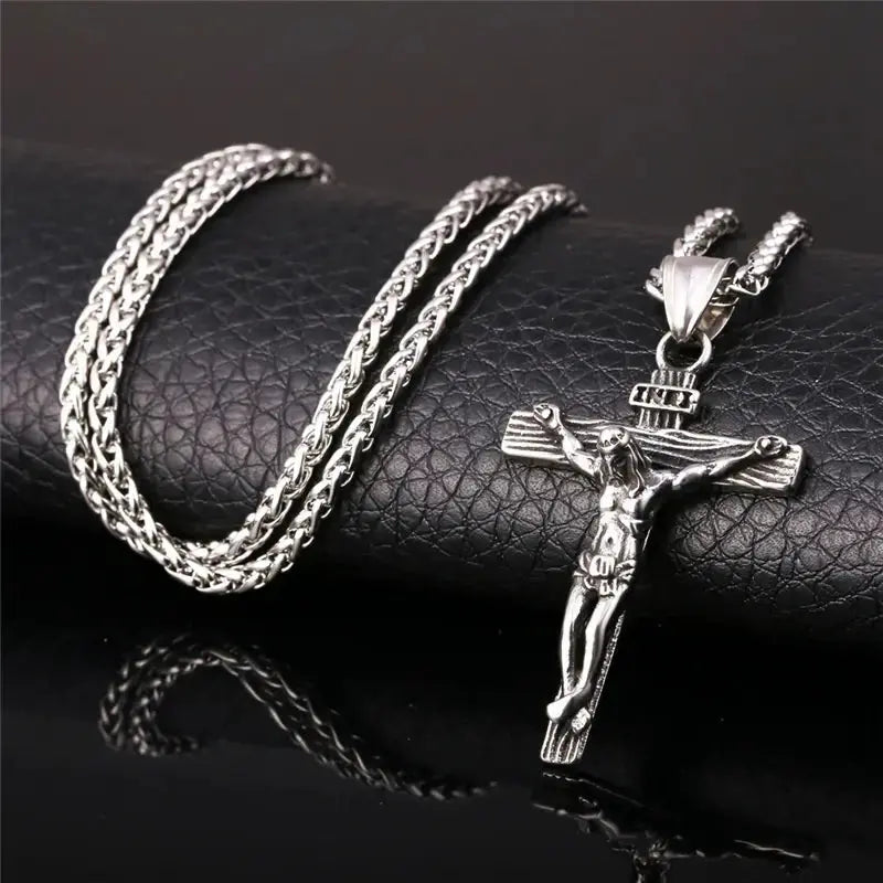 Religious Jesus Cross Necklace for Men Vivareflex Online