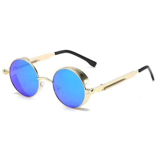 Men Retro Round Sunglasses Vivareflex Online