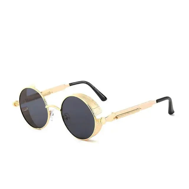 Men Retro Round Sunglasses Vivareflex Online