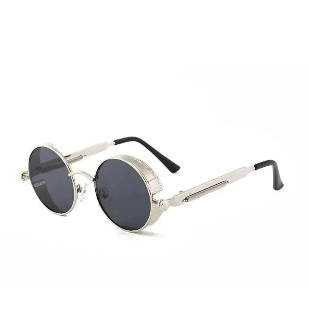 Men Retro Round Sunglasses Vivareflex Online
