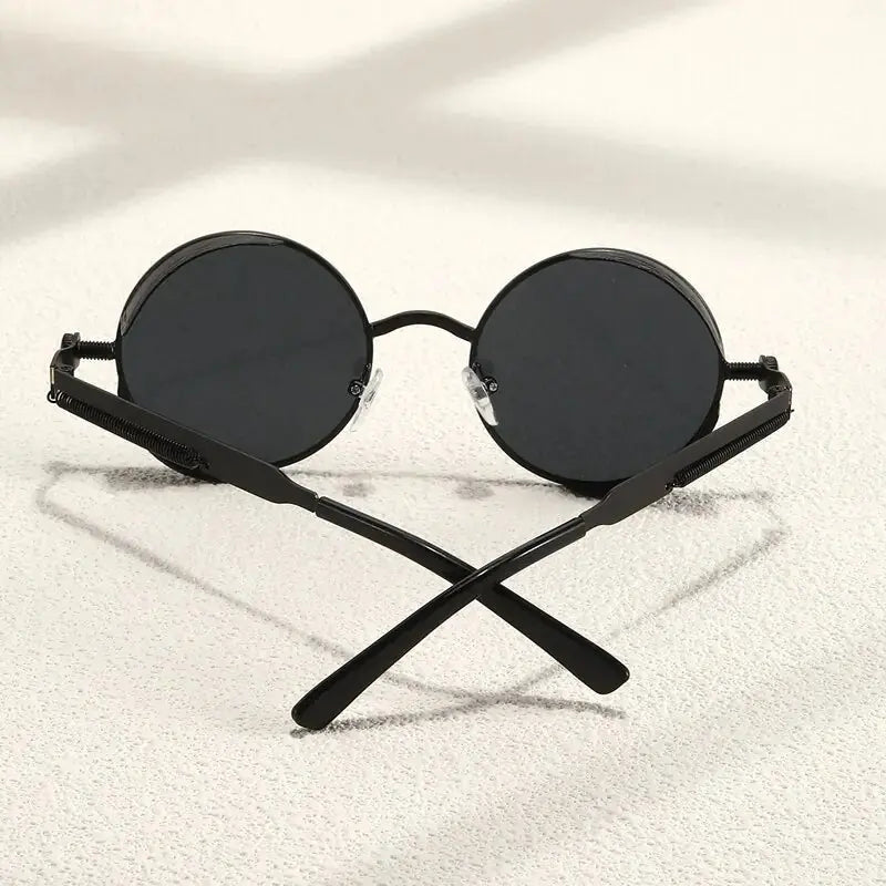 Men Retro Round Sunglasses Vivareflex Online