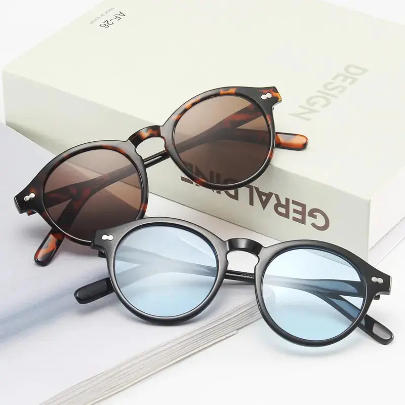 Retro Round Sunglasses | Flawlessly Circular Frame_Vivareflex_Online