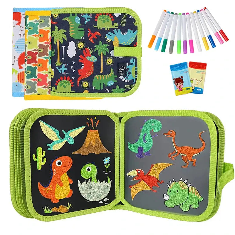 Reusable Doodle Book – Unleash Your Child’s Creativity! - Vivareflex Online
