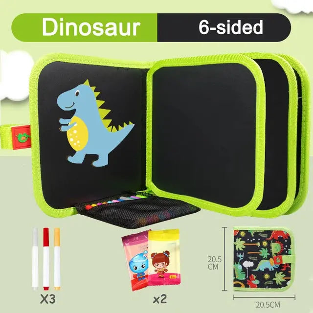 Reusable Doodle Book – Unleash Your Child’s Creativity! - Vivareflex Online