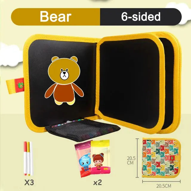 Reusable Doodle Book – Unleash Your Child’s Creativity! - Vivareflex Online