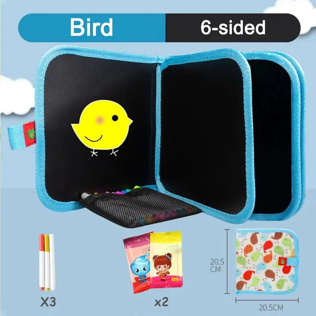 Reusable Doodle Book – Unleash Your Child’s Creativity! - Vivareflex Online