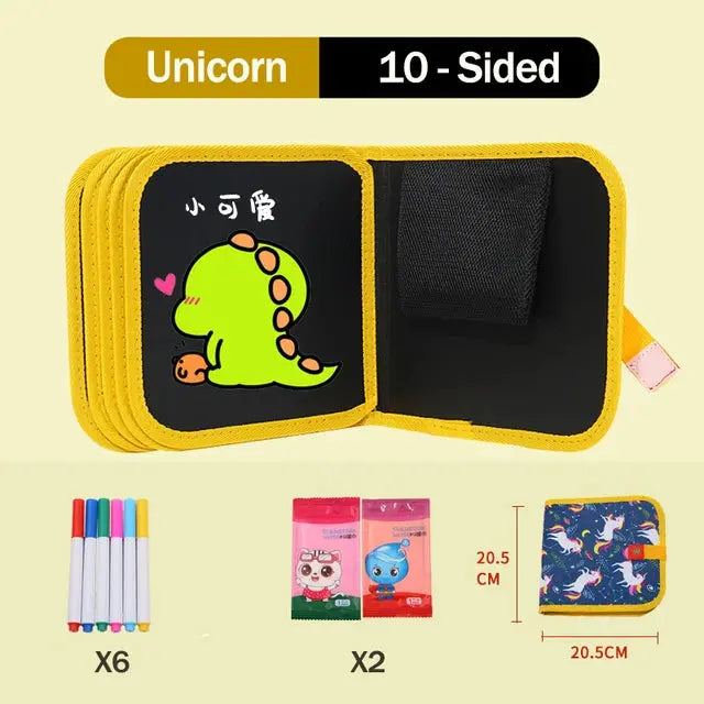 Reusable Doodle Book – Unleash Your Child’s Creativity! - Vivareflex Online