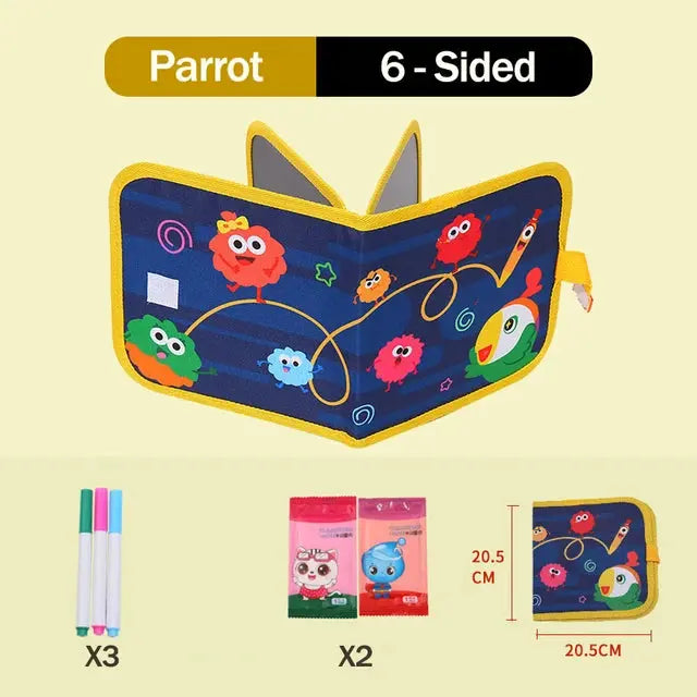 Reusable Doodle Book – Unleash Your Child’s Creativity! - Vivareflex Online