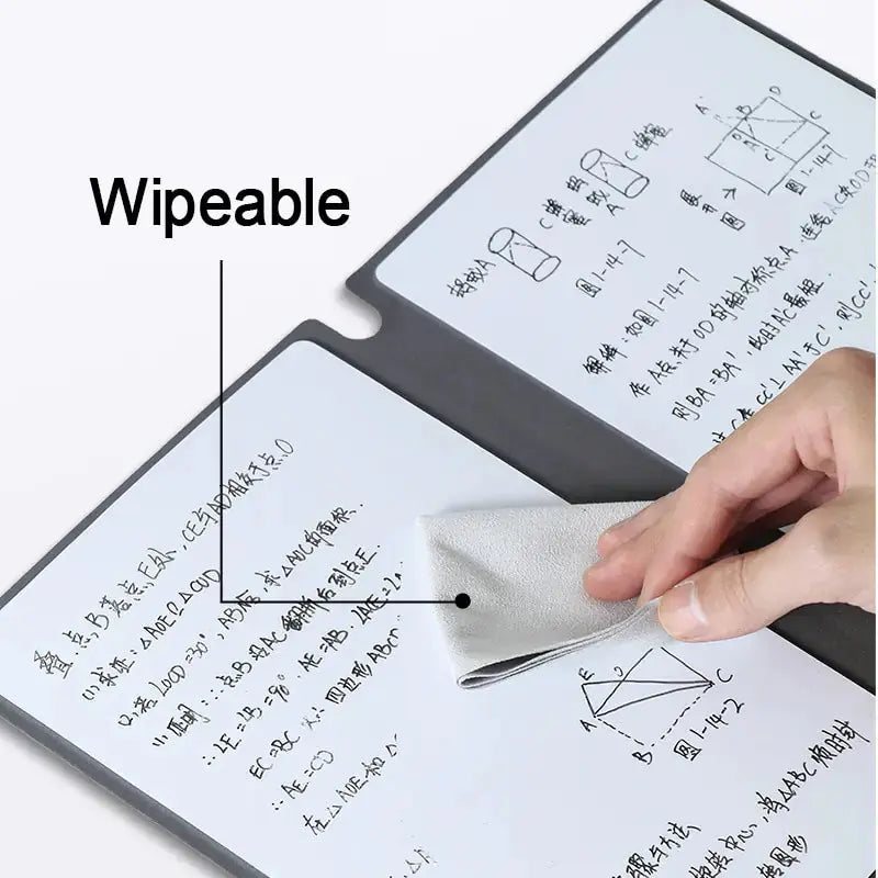 Reusable Whiteboard Notebook Leather Memo - Vivareflex Online