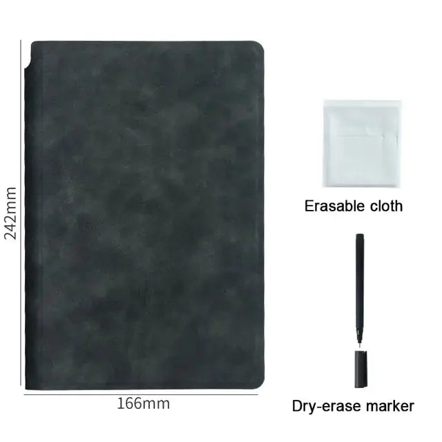 Reusable Whiteboard Notebook Leather Memo - Vivareflex Online