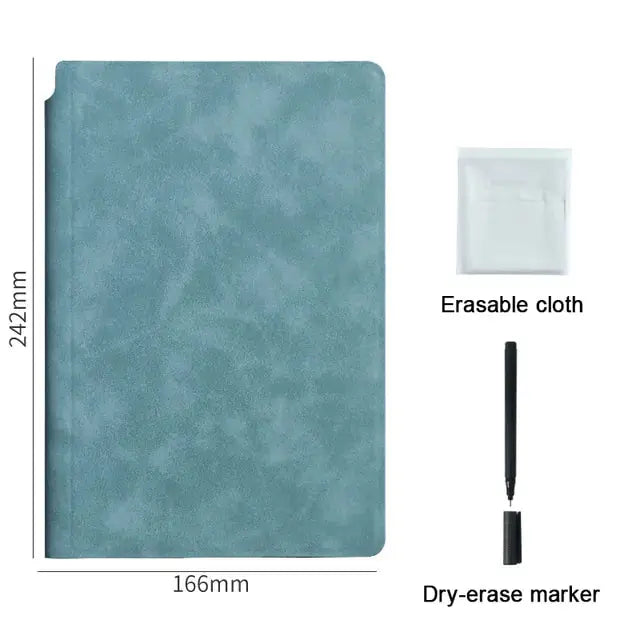 Reusable Whiteboard Notebook Leather Memo - Vivareflex Online