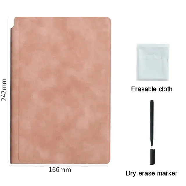 Reusable Whiteboard Notebook Leather Memo - Vivareflex Online
