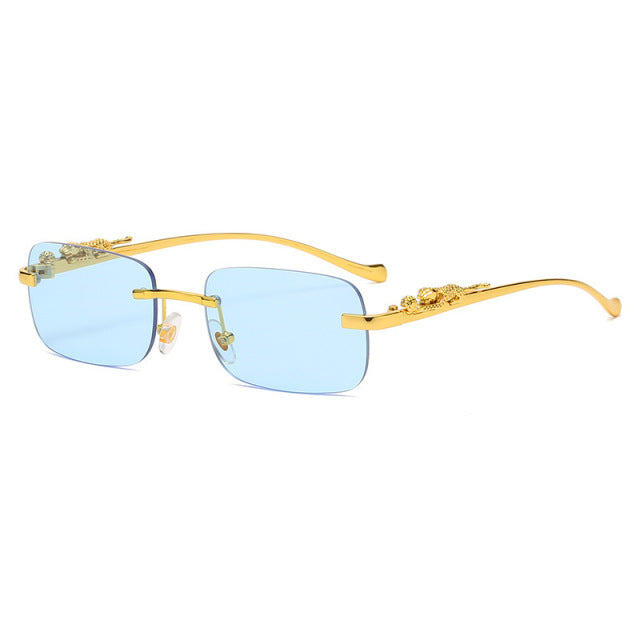 Rimless Square Sunglasses_Vivareflex_Online