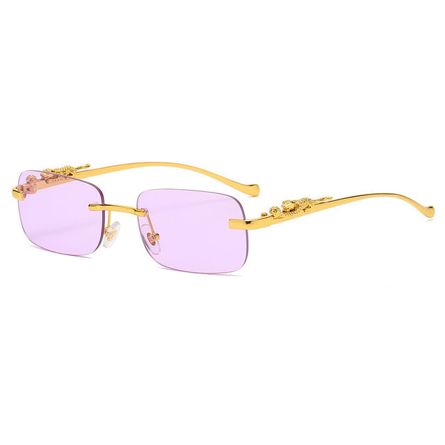 Rimless Sunglasses with Protection Lenses_Vivareflex_Online