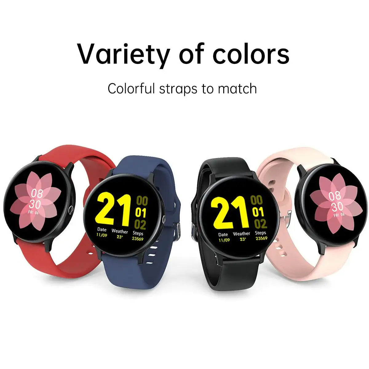 Rom Smartwatch | Full-Touch & Fitness Tracker_Vivareflex_Online