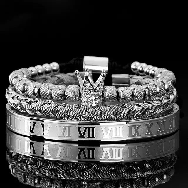 Roman Royal Charm Men Bracelets Stainless Steel Vivareflex Online