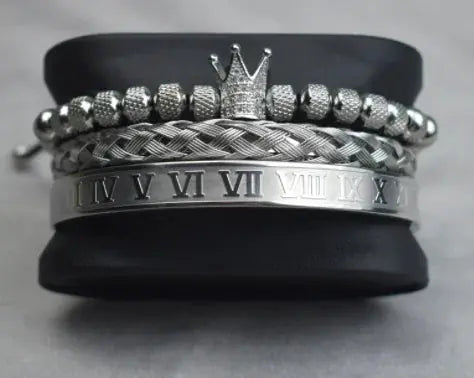 Roman Royal Charm Men Bracelets Stainless Steel Vivareflex Online