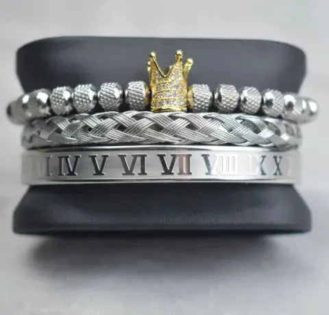 Roman Royal Charm Men Bracelets Stainless Steel Vivareflex Online