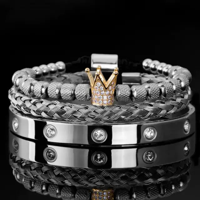 Roman Royal Charm Men Bracelets Stainless Steel Vivareflex Online
