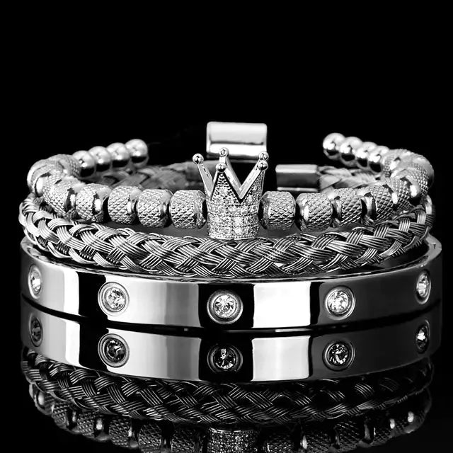 Roman Royal Charm Men Bracelets Stainless Steel Vivareflex Online