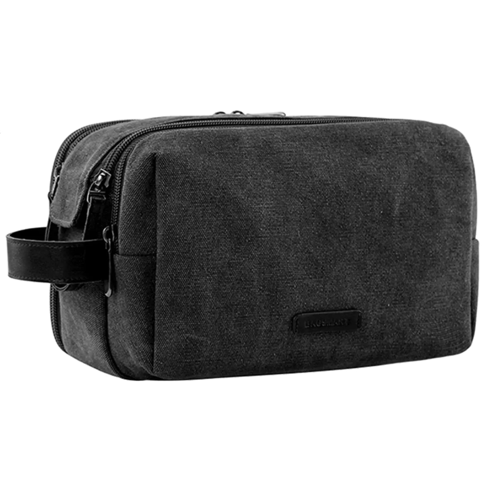 BAGSMART Men’s Canvas Toiletry Bag – Water-Resistant Travel Dopp Kit - Vivareflex Online