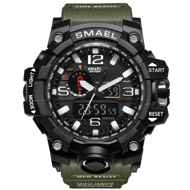 SMAEL Brand Men Sports Watches Dual Display Vivareflex Online