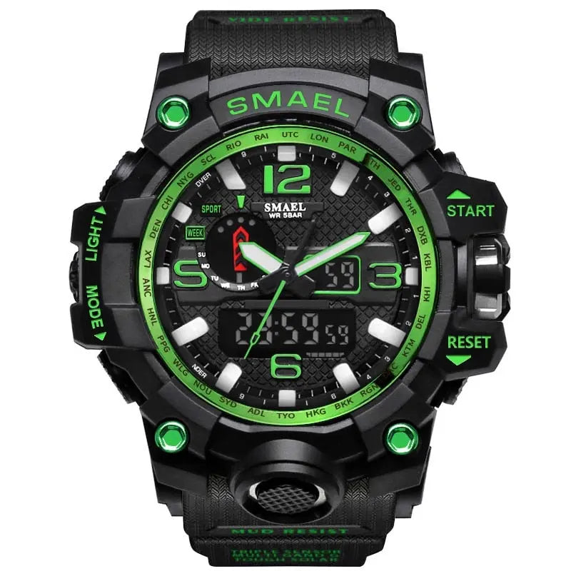SMAEL Brand Men Sports Watches Dual Display Vivareflex Online