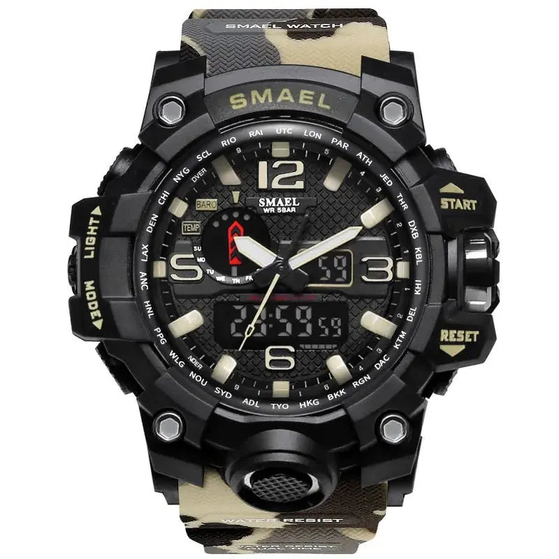 SMAEL Brand Men Sports Watches Dual Display Vivareflex Online