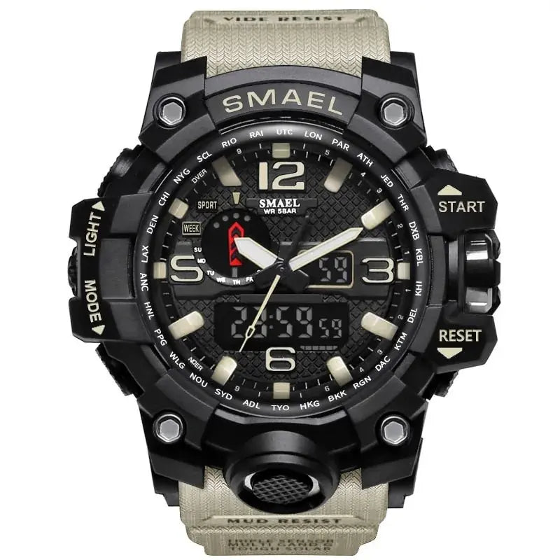 SMAEL Brand Men Sports Watches Dual Display Vivareflex Online