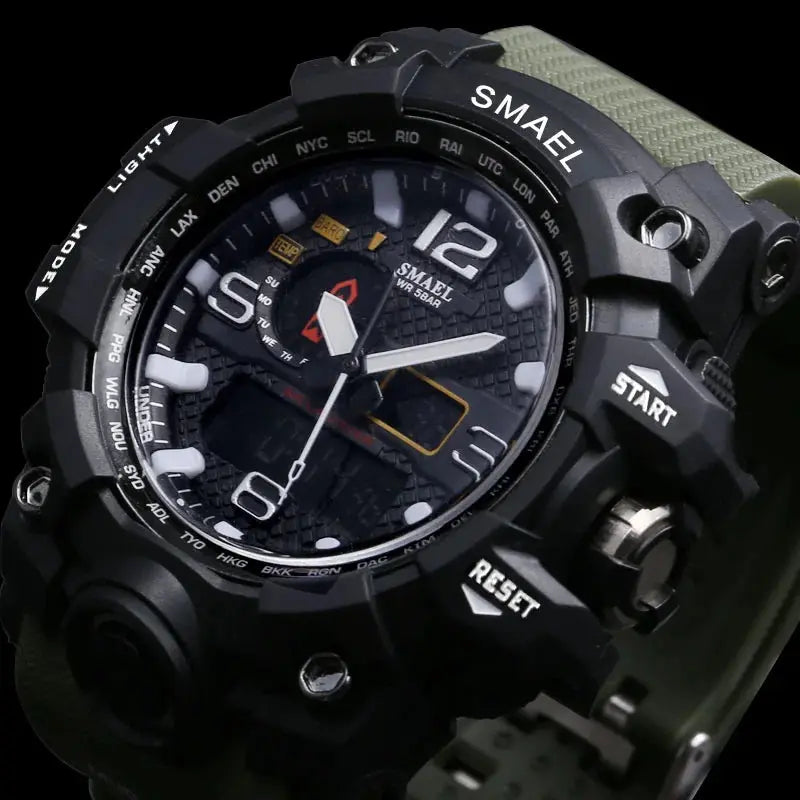 SMAEL Brand Men Sports Watches Dual Display Vivareflex Online