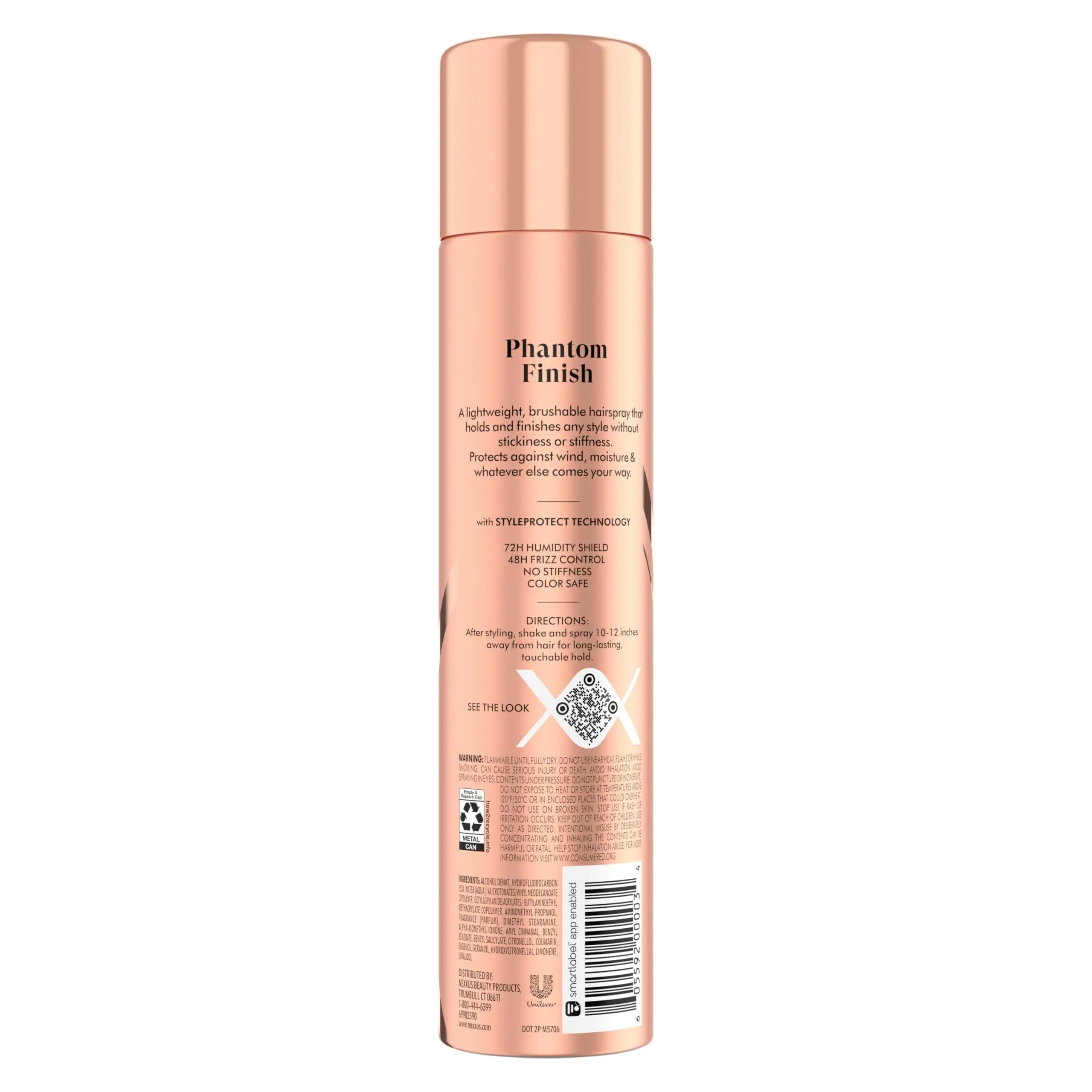 Nexxus Flexible Hold Hairspray Comb Thru for a Lightweight, Brushable Hold, with StyleProtect Technology - Vivareflex Online