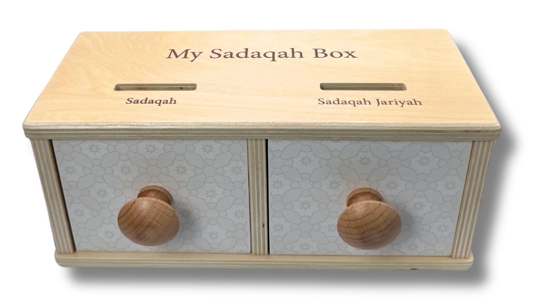 Sadaqah Coin Box (Montessori) Lala + Mo