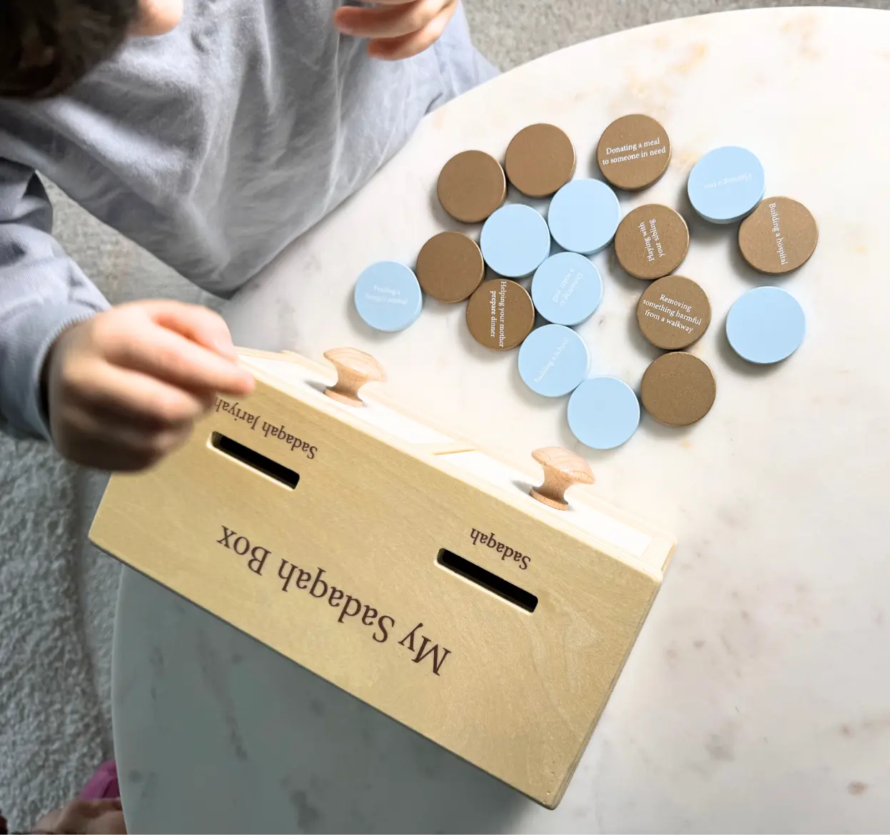Sadaqah Coin Box (Montessori) Lala + Mo