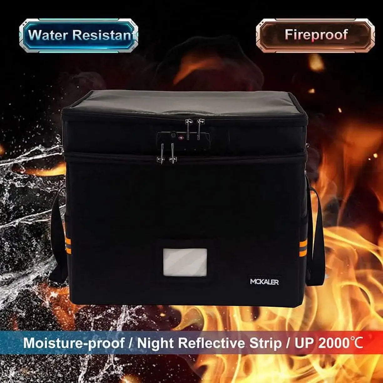 SafeFile Fireproof Organizer with Lock Vivareflex Online