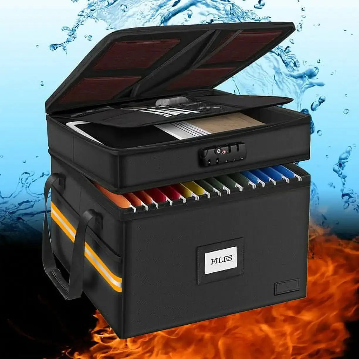 SafeFile Fireproof Organizer with Lock Vivareflex Online