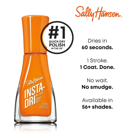 Sally Hansen Insta-Dri® Color Collision Nail Polish - Time Warmth (0.31 fl oz) - Vivareflex Online
