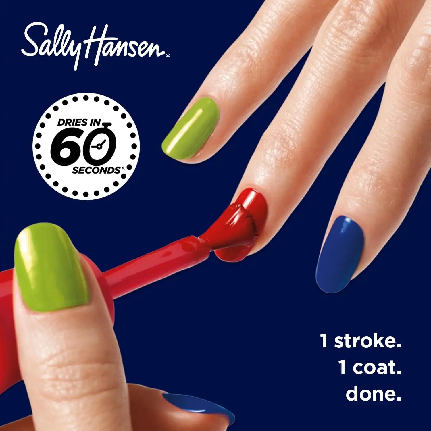Sally Hansen Insta-Dri® Color Collision Nail Polish - Time Warmth (0.31 fl oz) - Vivareflex Online