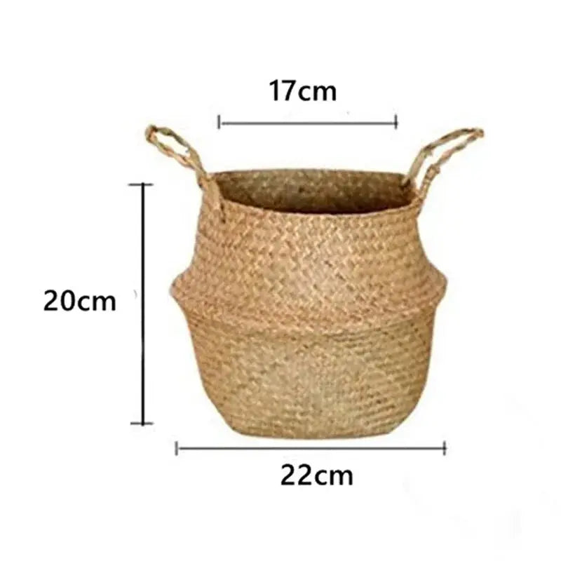 Seagrass Hanging Planter Basket Vivareflex Online
