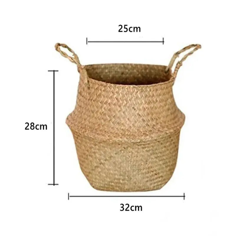 Seagrass Hanging Planter Basket Vivareflex Online