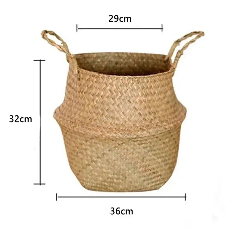 Seagrass Hanging Planter Basket Vivareflex Online
