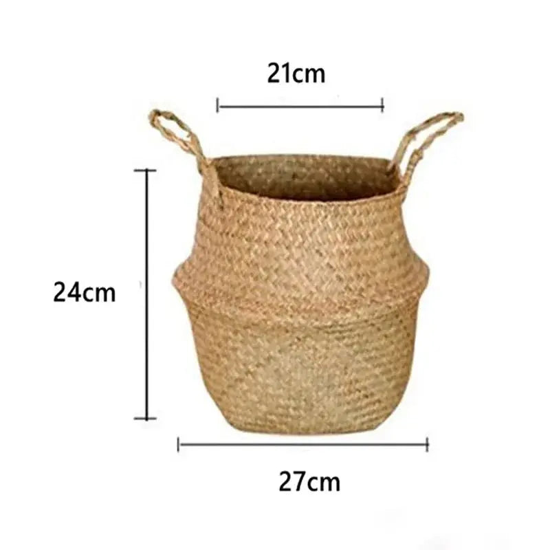 Seagrass Hanging Planter Basket Vivareflex Online