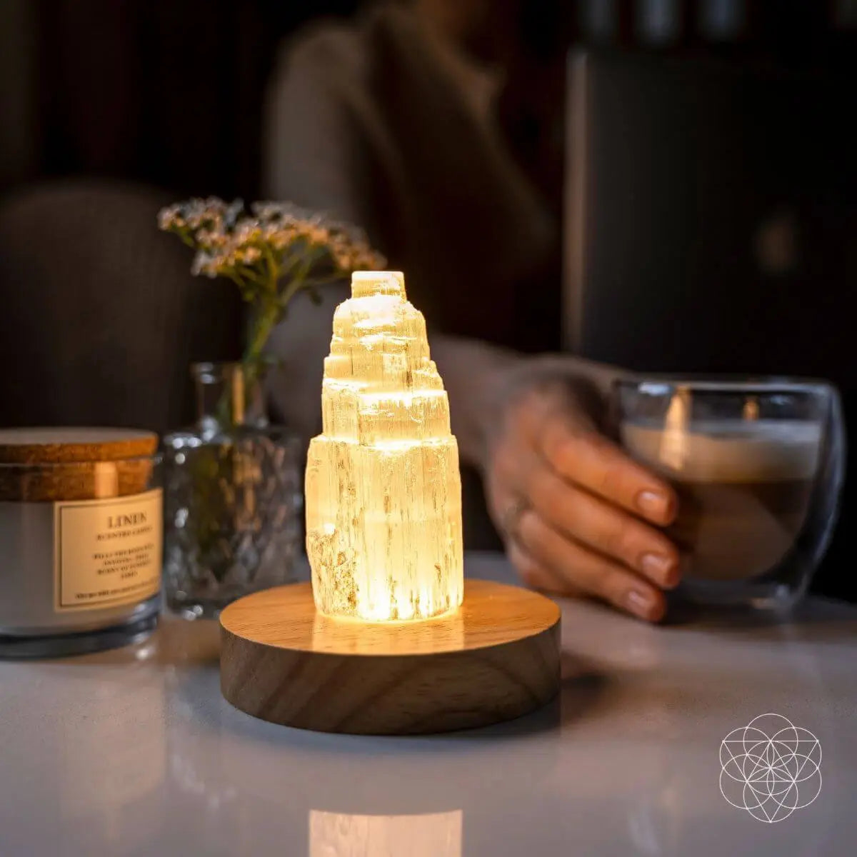 Selenite Cleansing Lamp Conscious Items