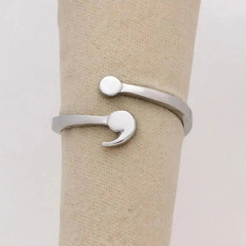 Semicolon Design Women And Men Ring Vivareflex Online