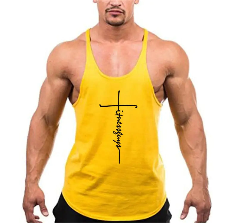 Brand Gym Stringer Tank Top Men Bodybuilding Clothing Vivareflex Online