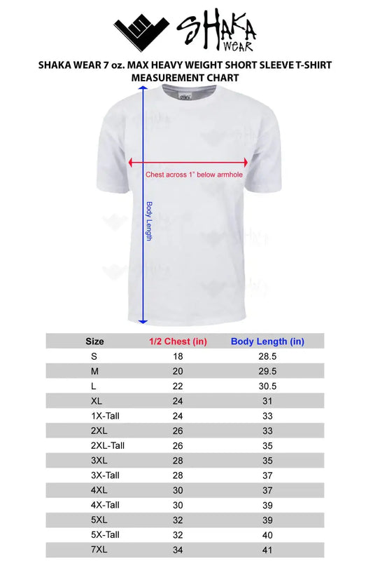 Shaka Wear Men's 2-Pack Heavyweight Cotton Crewneck T-Shirts - S-7XL - Vivareflex Online