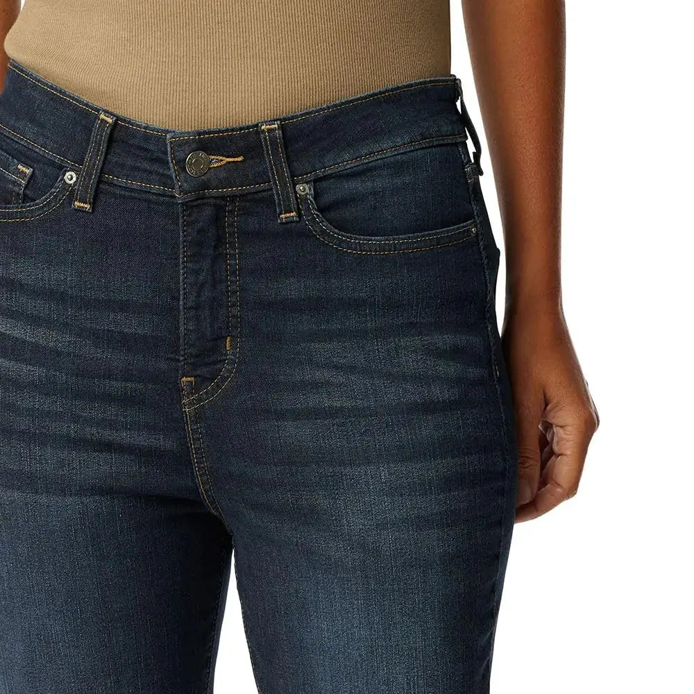 Signature by Levi Strauss & Co. Gold Women's Totally Shaping High Rise Skinny Jeans (Standard and Plus) 6 Long Sea and Sky - Vivareflex Online