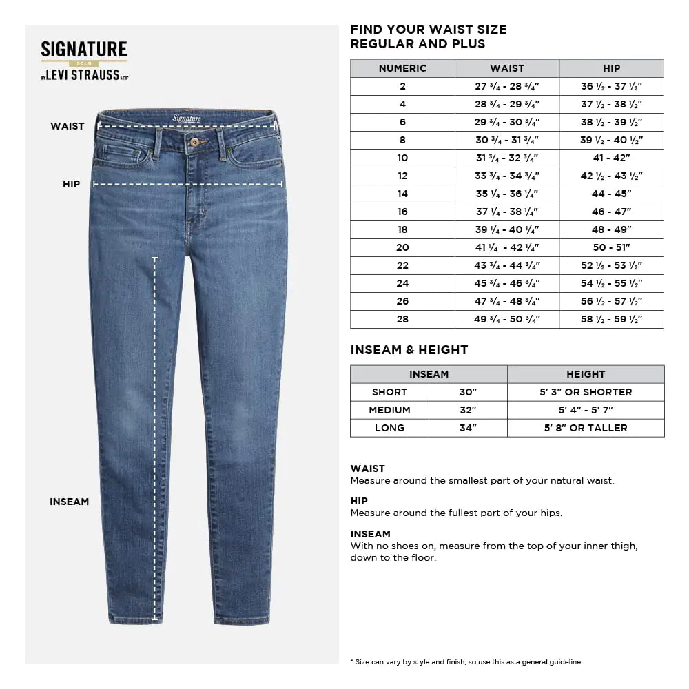 Signature by Levi Strauss & Co. Gold Women_Vivareflex_Online