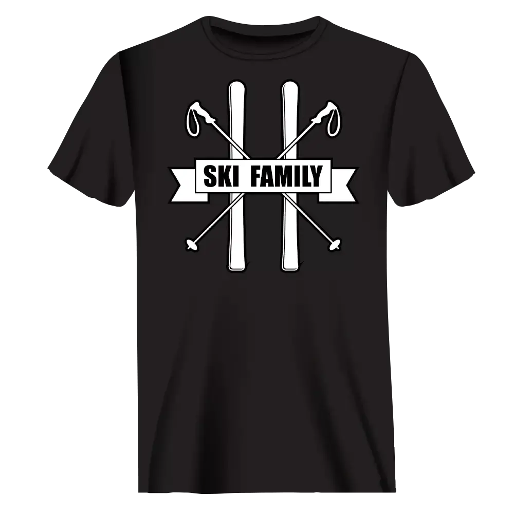 Ski Family T-Shirt for Men Vivareflex Online