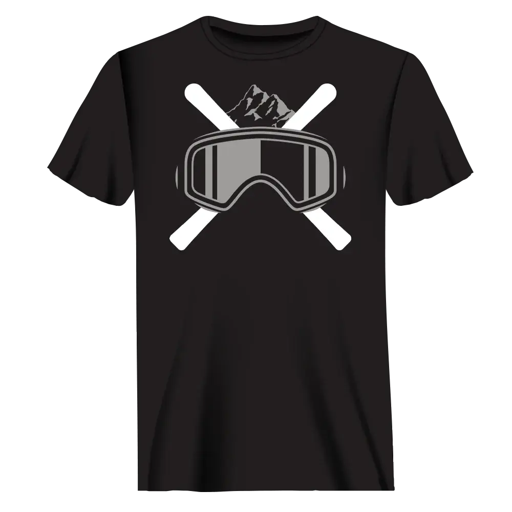 Ski Goggles T-Shirt for Men Vivareflex Online