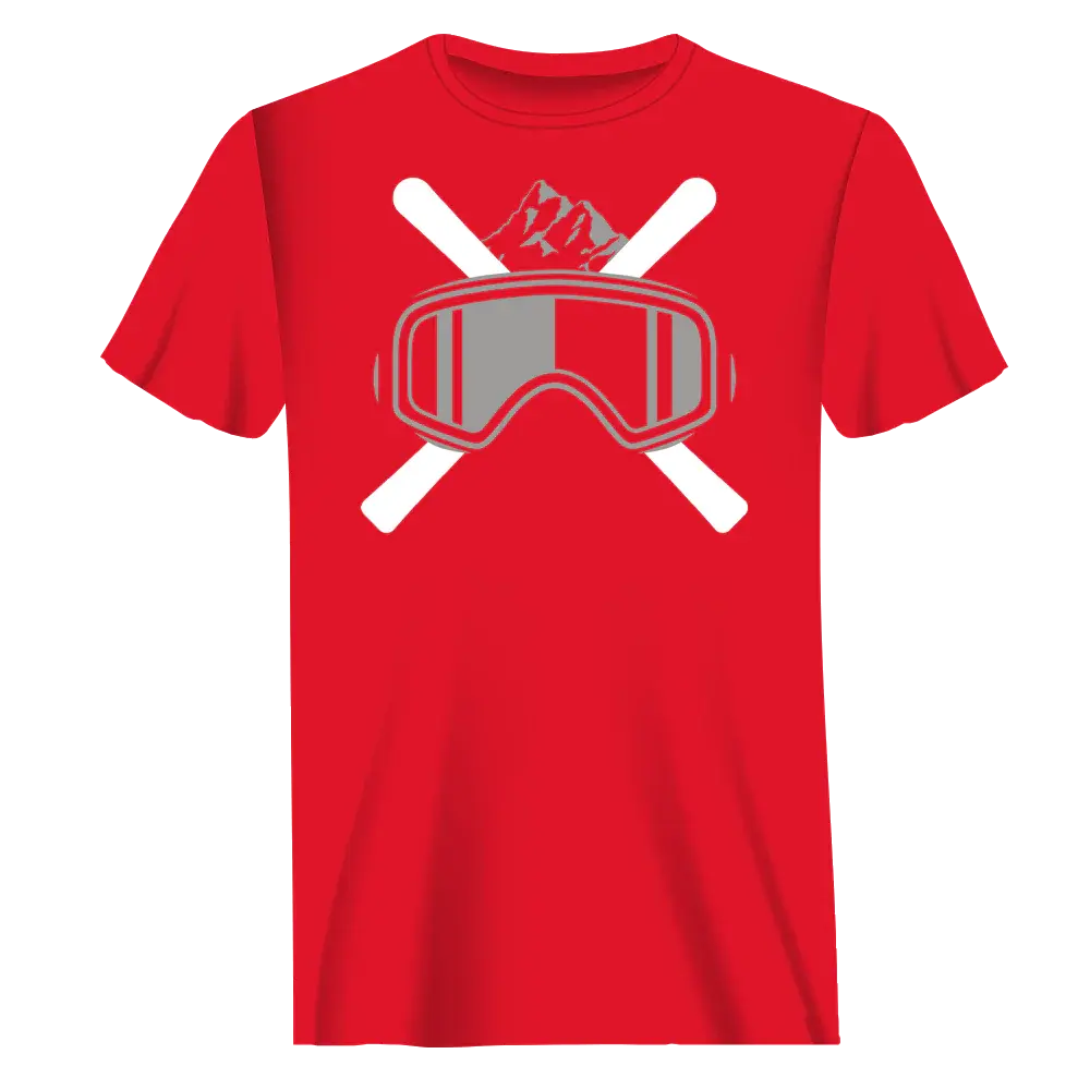 Ski Goggles T-Shirt for Men Vivareflex Online